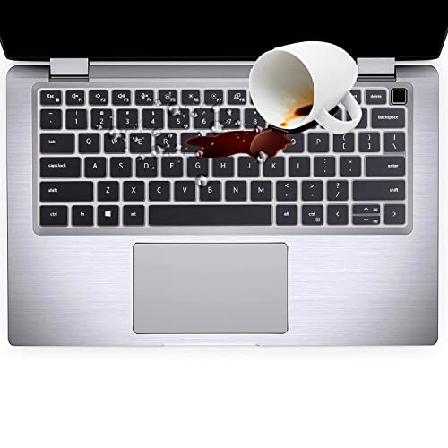 Keyboard Cover Skin for Dell Latitude 3440 3450 5450 5440 5430 5431 5420 14", Latitude 14" 7450 7440 7430 7420 7410 9420 9430, Latitude 16" 7650 7640, Latitude 9520 9510 7520 15.6" 2025-2022 -Bk