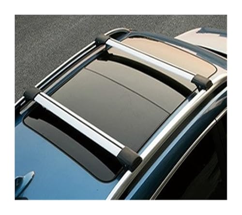ZCera Barras de Techo para SsangYong para Tivoli para XLV SUV 5 Puertas 2018-2021 (rieles) Barras Laterales Barras Transversales Portaequipaje Carga 200KG Baca Portaequipajes(A)