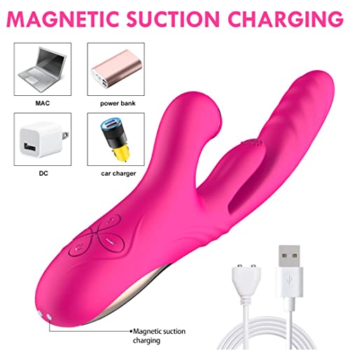 Vibradores 3 em 1 Estimulador Clitóris Feminino e Ponto G Feminino Língua Lambendo 21 Velocidades Za