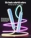 LED Light Up Jump Rope for Kids and Adult, Adjustable Glowing Skipping Rope for Boys and Girls, Colorful Luminous Jumping Rope for Fitness and Workout Blue