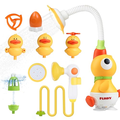 XYUYTOEI Bath Sprayer Toy with Ducks
