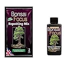 Bonsai Focus Repotting Mix 2L and 100ml Bonsai Focus Nutrient Feed with Seaweed - Image 1