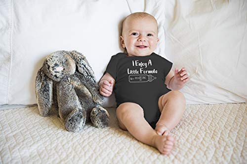 I Enjoy A Little Formula - Math Nerd - Funny Cute Novelty Infant Creeper, One-Piece Baby Bodysuit (Black, 6 Months) #TOP2
