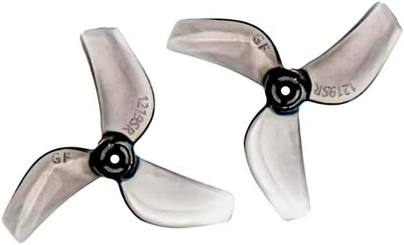 16pcs Gemfan 31mm propellers 3-Blade 1.0 Shaft 1219S PC Propeller for FPV Tinywhoop Micro Drone 0702 29000KV DIY Parts