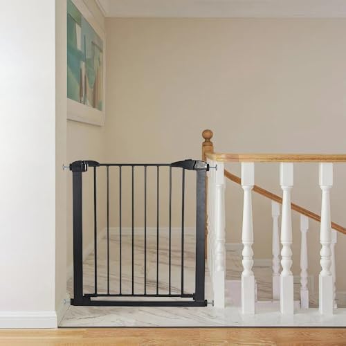 Panana Stair Gates,Baby Safety Gate Home Pet Dog Barrier Stair Safe