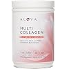 Alaya Multi Collagen Powder - Type I, II, III, V, X Hydrolyzed Collagen Peptides Protein Powder Supplement with MSM + GC (Raspberry Lemonade)