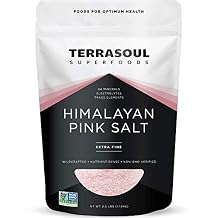 Terrasoul Superfoods Himalayan Pink Salt, 2.5 Lbs - Extra Fine | Trace Minerals
