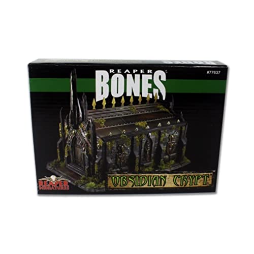 Reaper Miniatures Bones Obsidian Crypt #77637 Unpainted Plastic Building Scenery