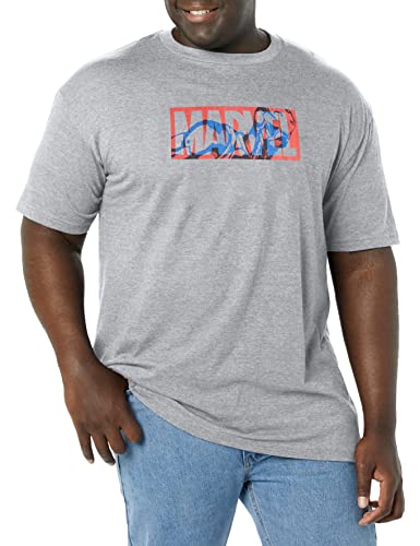 Marvel Logo Fort T-Shirt Homme pour afficher votre passion pour l'univers des comics