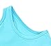Lilax Girls' Racerback Tank Top 8 Turquoise