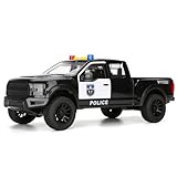 SASBSC Toy Trucks Big Police Pickup Truck Toys for 3+ Year Old Boys Police Car Toy with Sound and Light Friction Power Truck Birthday Gifts for Kids Ages 3-8