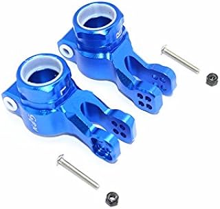 Arrma 1:8 KRATON 6S / OUTCAST 6S / NOTORIOUS 6S / KRATON 6S V5 / NOTORIOUS 6S V5 Upgrade Parts Aluminum Rear Knuckle Arm - 1Pr Set Blue