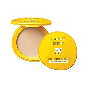 Lakm? Sun Expert Ultra Matte Spf 40 Pa+++ Compact, Non Greasy Non Sticky, For Indian Skin, Gives Even-Tone Complexion, 7 g