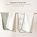 Konssy 2 Pack Waterproof Muslin Cotton Portable Changing Pad 30