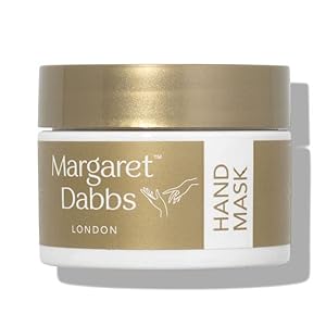 Margaret Dabbs Pure Overnight Hand Mask Softens Fine Lines and Boosts Firmness Rose and Lemon Scented 35ml