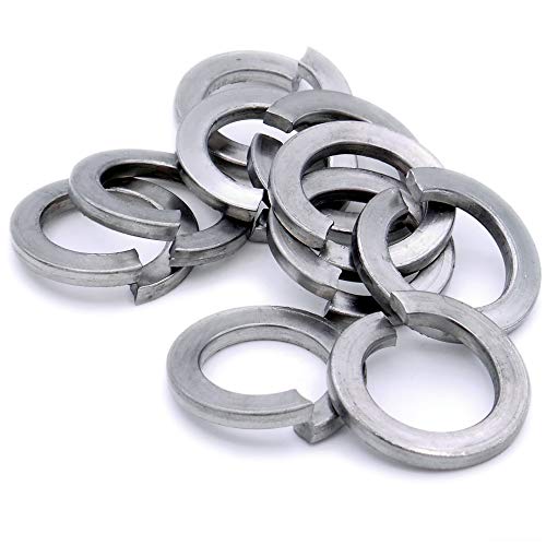 M14 (14mm) Rectangular Spring Split Lock Washer - Stainless Steel (A2) (Pack of 10)