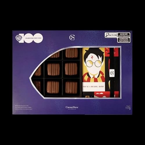 CESTA PRESENTE H.P. POMO DE CHOCOLATE COM SURPRESA