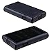 MITER CASE Compatible with Sony Walkman NW-A307 A306 A303 A300, Handmade Italy PU Case Cover for A300 Series (Navy)