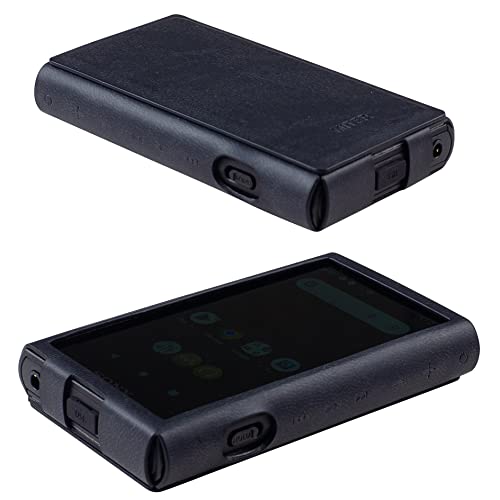 MITER CASE Compatible with Sony Walkman NW-A307 A306 A303 A300, Handmade Case Cover for A300 Series (Black) by MITER - Image 2