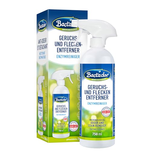 Bactador Enzymreiniger Spray 750ml - Geruchsentferner &...