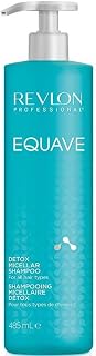 Revlon Professional Equave Shampoing Micellaire Detox Tous Cheveux 485ml, soin cheveux flacon de 485 ml