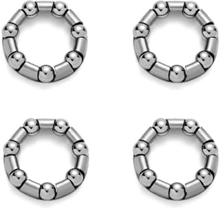 Pack of 4 Replacement Ball Bearing Retainer Cages for Bike Traditional Bottom Bracket Crankset Service, 5/16” X 7 Balls Price In India