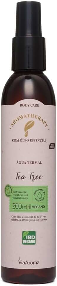 Água Termal com Óleo Essencial de Tea Tree Via Aroma - 200ml
