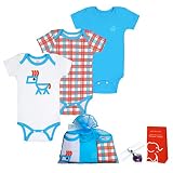 BABYCIRCUS Unisex-Baby Clothes Gift Set, 100% Cotton, 0-3 Month, multicolored