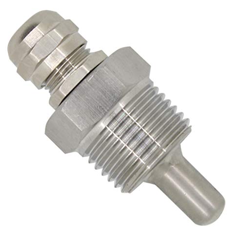 1/2 pouce - doigt de gant 1/2 acier inoxydable immersion pour thermomètre de 30mm 50mm 100mm 150mm 200mm 300mm 400mm 500mm (30mm) Cover