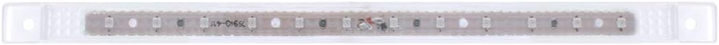GG Grand General 75965 Red/Clear Marker Light (10-1/8" Ultra Thin 12 LED Bar)