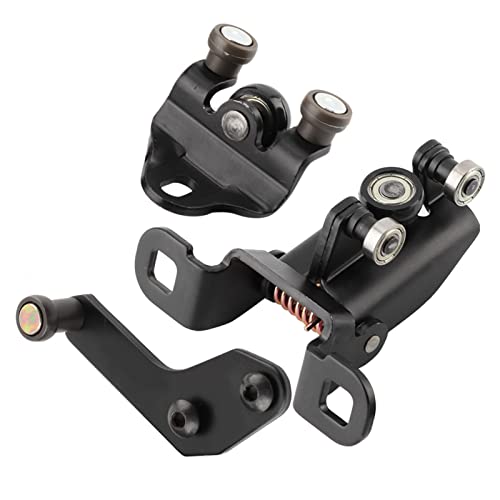 EVGATSAUTO Schiebetürrolle, 3-teilige Autoschiebetürrollenführung kompatibel mit für Transit 00-13 AC11-V268K35 (für Beifahrerseite (Links))