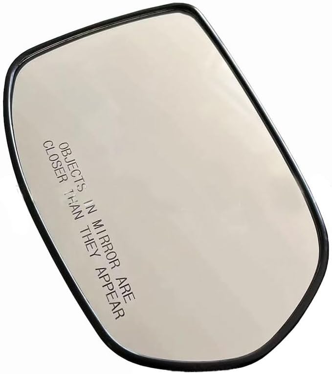 For CRV 2007 2008 2009 2010 2011 Left Driver Side/Right Passenger Side Mirror Glass Heated with Blind Spot with Backing Plate and Cushion (Right (Passenger Side))