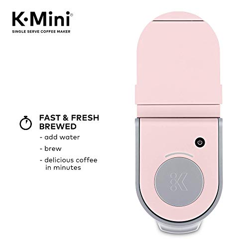Keurig K-Mini Single Serve K-Cup Pod Coffee Maker, 6 to 12oz Brew size, with Cord Storage, Perfect for Small Spaces, Dusty Rose by Keurig - Image 4