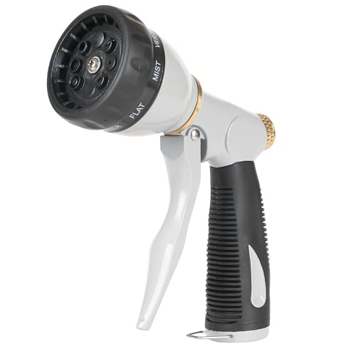 STYDDI PRO Heavy Duty Garden Hose Nozzle, Metal Water Hose Sprayer Nozzle