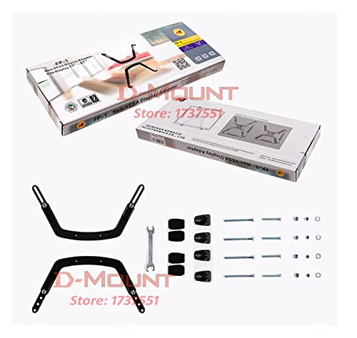 SHYKEY FP-1 Extensão Vesa Adaptador Suporte Barra de Suporte para 43 – 68 cm Sem Orifício de Montage