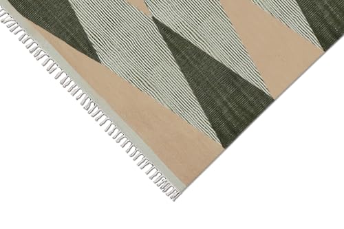 Tapis Kilim lavable pour éliminer les taches sous une table ou dans la chambre - 7