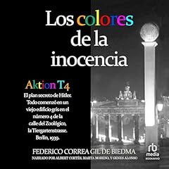 Diseño de la portada del título Los colores de la inocencia