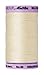 Mettler Silk-Finish Solid Cotton Thread, 547 yd/500m, Antique White