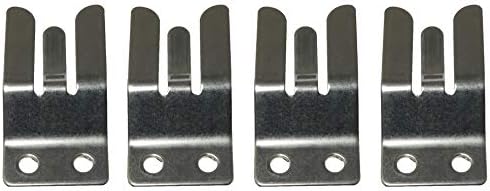 CSNSD Mic Clip 4PCS Metal Microphone Mike Holders Radio Microphone Hanger