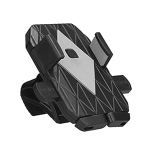 pram Cup Holder, Stroller Phone Holder One Key Lock Without Blocking 360 degree Rotation Pushchair/Pram Cup Holder for Cart for Shopping Carts(Black, J4093)