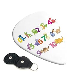 FUCVNPZ Lot de 6 médiators en celluloïd, chiffres et dinosaures, pour guitares acoustiques, électriques, basses ou… - Les Beatles, Paul McCartney, John Lennon, RIngo Starr, George Harrison