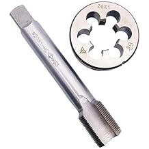 HSS M20 x 1mm Tap and M20 x 1.0mm Die Metric Thread Right Hand