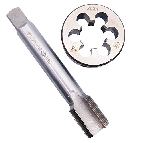 HSS M20 x 1mm Tap and M20 x 1.0mm Die Metric Thread Right Hand
