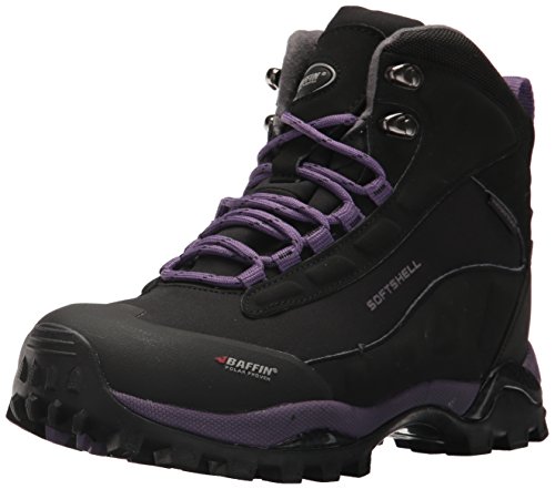 Baffin Women's Hike Hiking Boot,Black/Plum,7 M US