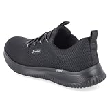 Rieker Męskie B9655 pantofle, czarne, 42 EU