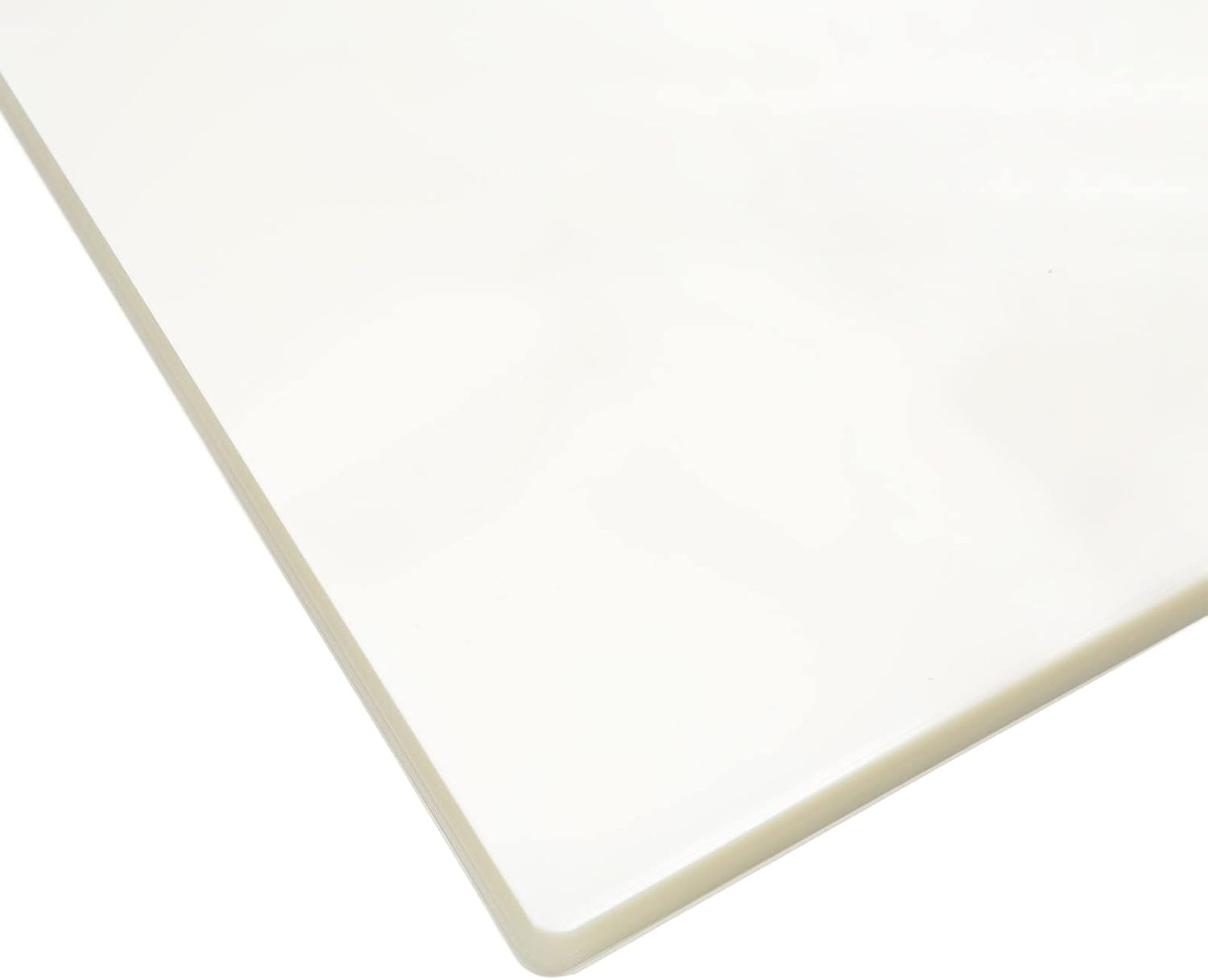 Yosoo 100Pcs Laminating Sheets, Anti Scratch PET Thermal Laminating Film with Rounded Corners, for Photos Documents and Cards