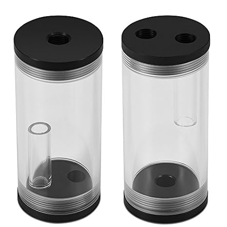 PC Cooling Radiator, PC Computer Liquid Water Cooling Reservoir Kit for Keeping Computer Running Well