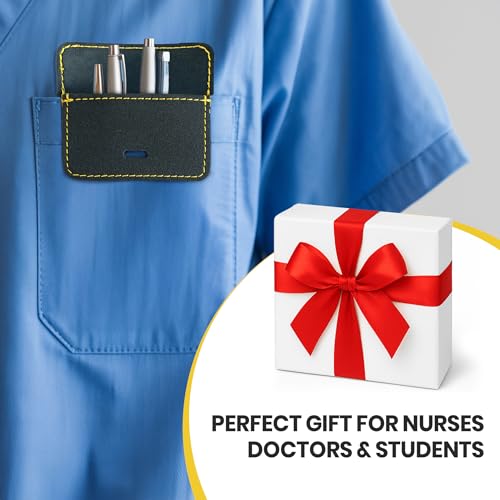 Stethoscope Holder Clip for Scrubs with Pocket Protector – Stethoscope Accessories Gift for Nurses, Doctors, EMTs & Students – 2-in-1 Set Gift Ready & Designed to Prevent Scratches by Keyfield - Image 9