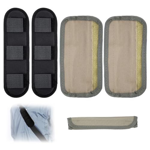 4 PCS Shoulder Pad for Bag Strap, Backpack Strap Pads, Lightweight and Breathable Anti-Slip Pressure Relief for Tactical Vest, Guitar and Tactical Shoulder Bag