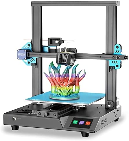 3D Printer, GIANTARM Mizar S FDM 3D printer with automatic leveling, magnetic steel printing bed for springs, TMC2208 driver, twin gear extruder, 255 x 255 x 260 mm
